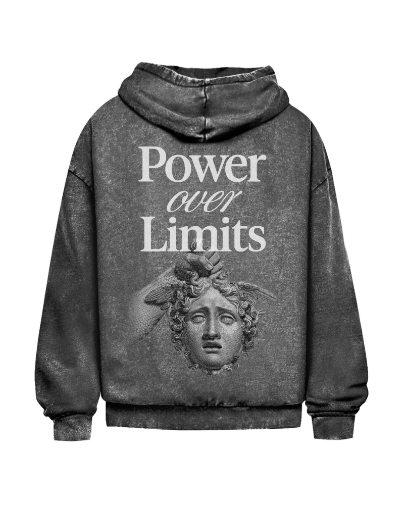 Limits | Oversized washed hoodie