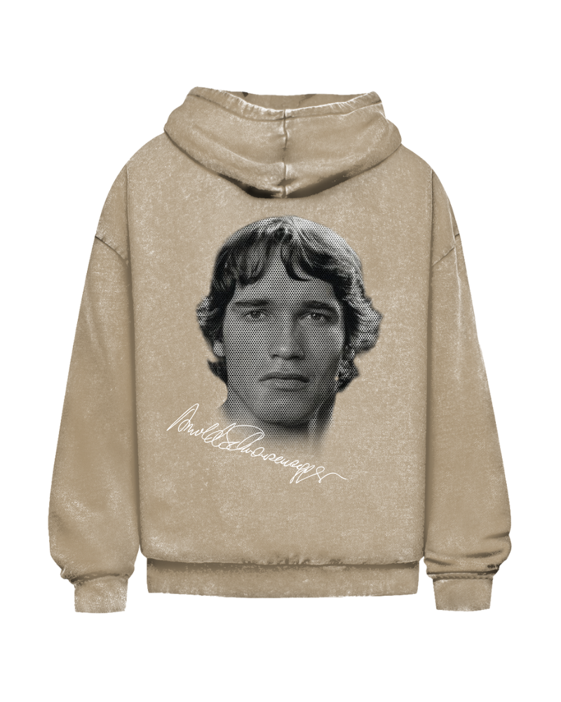 Arnold Schwarzenegger | Oversized washed hoodie