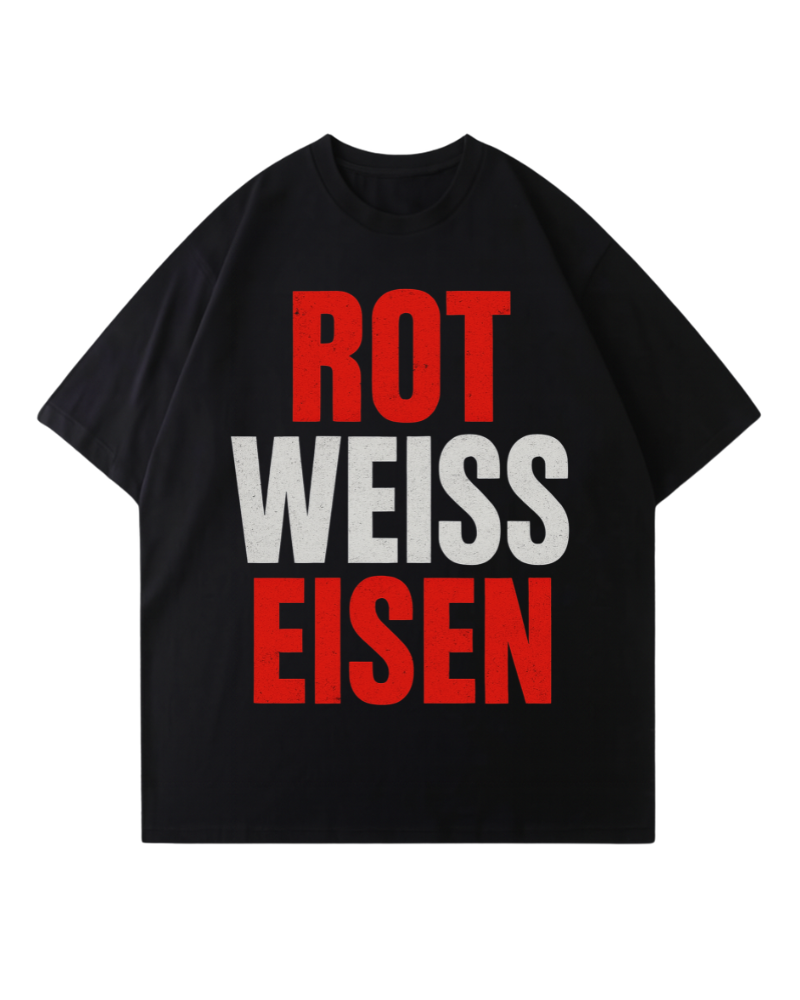 Red White Iron | Oversized shirt