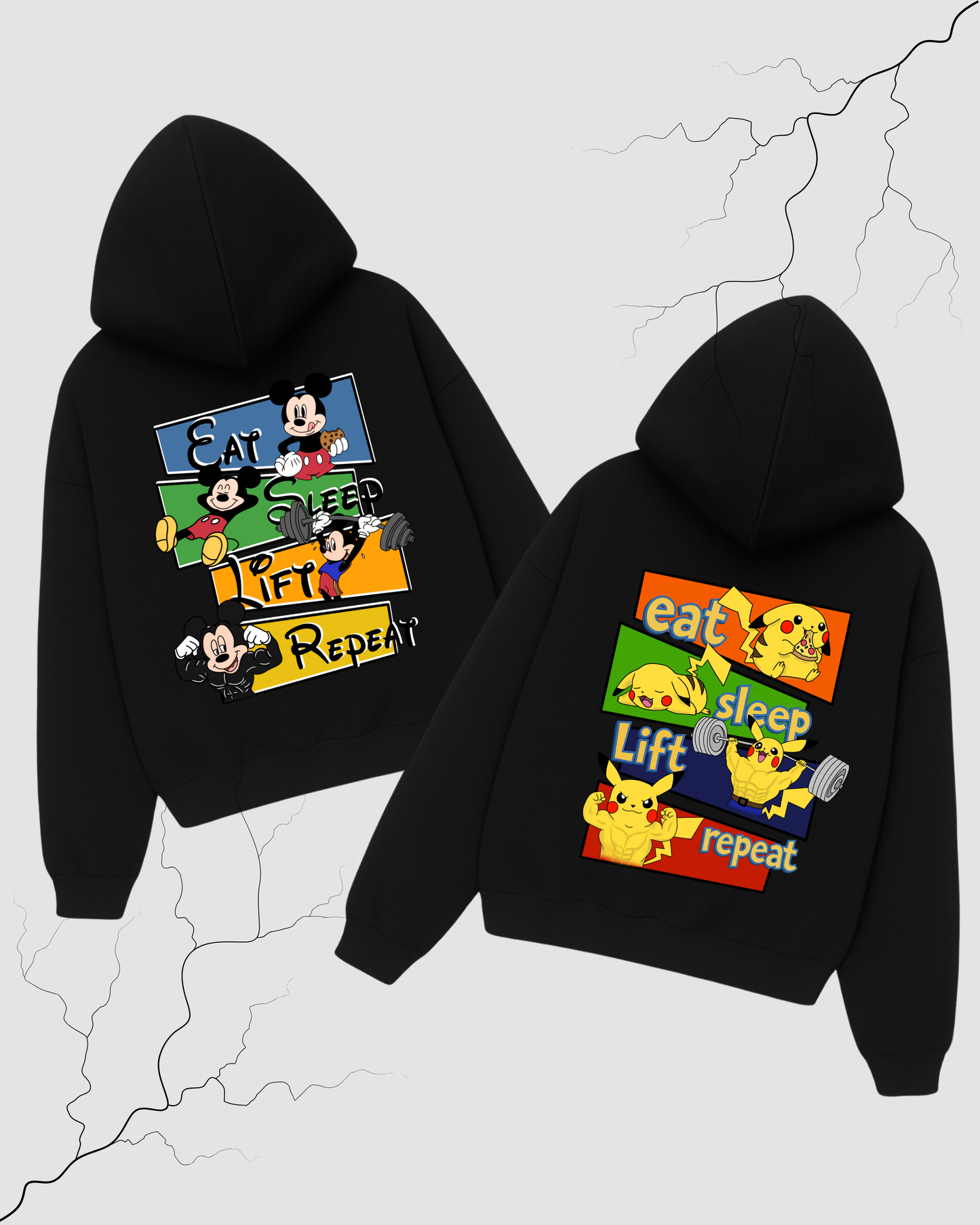 Eat Sleep Repeat Bundle | Premium Hoodie