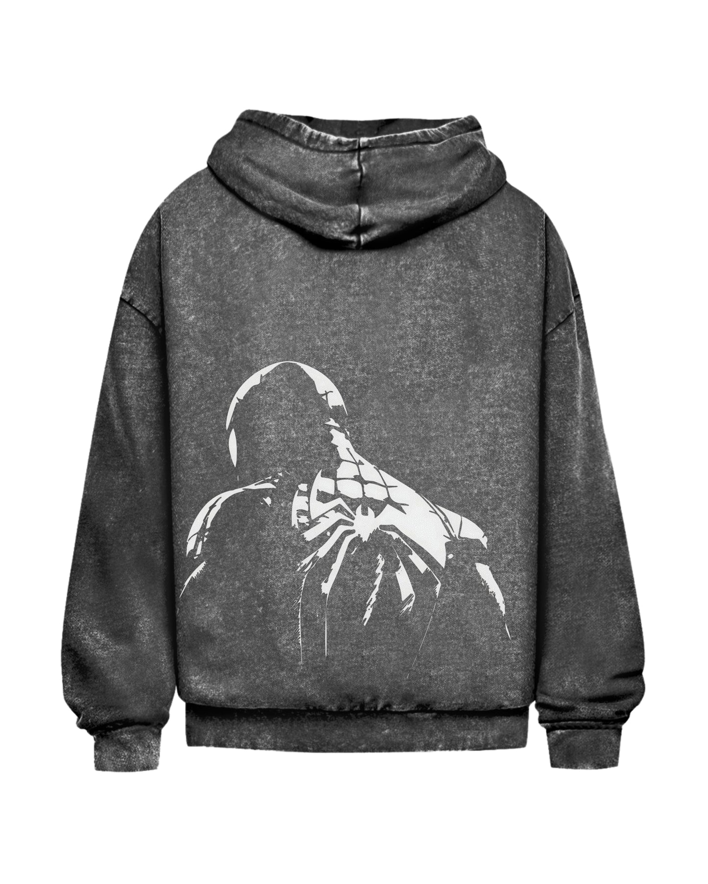 Arachnyx | Oversized Washed Hoodie