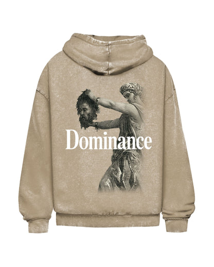 Dominance | Oversized washed hoodie