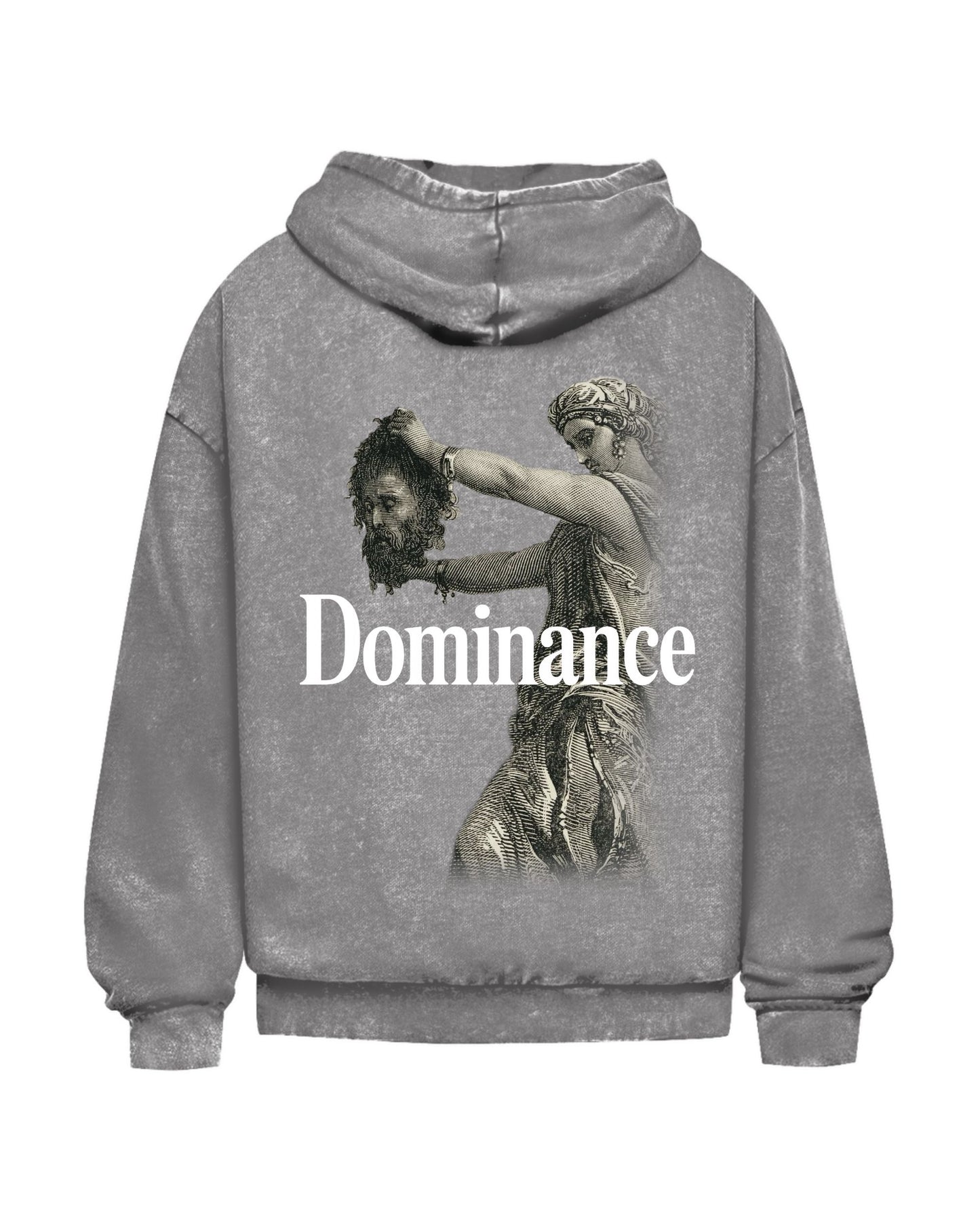 Dominance | Oversized washed hoodie