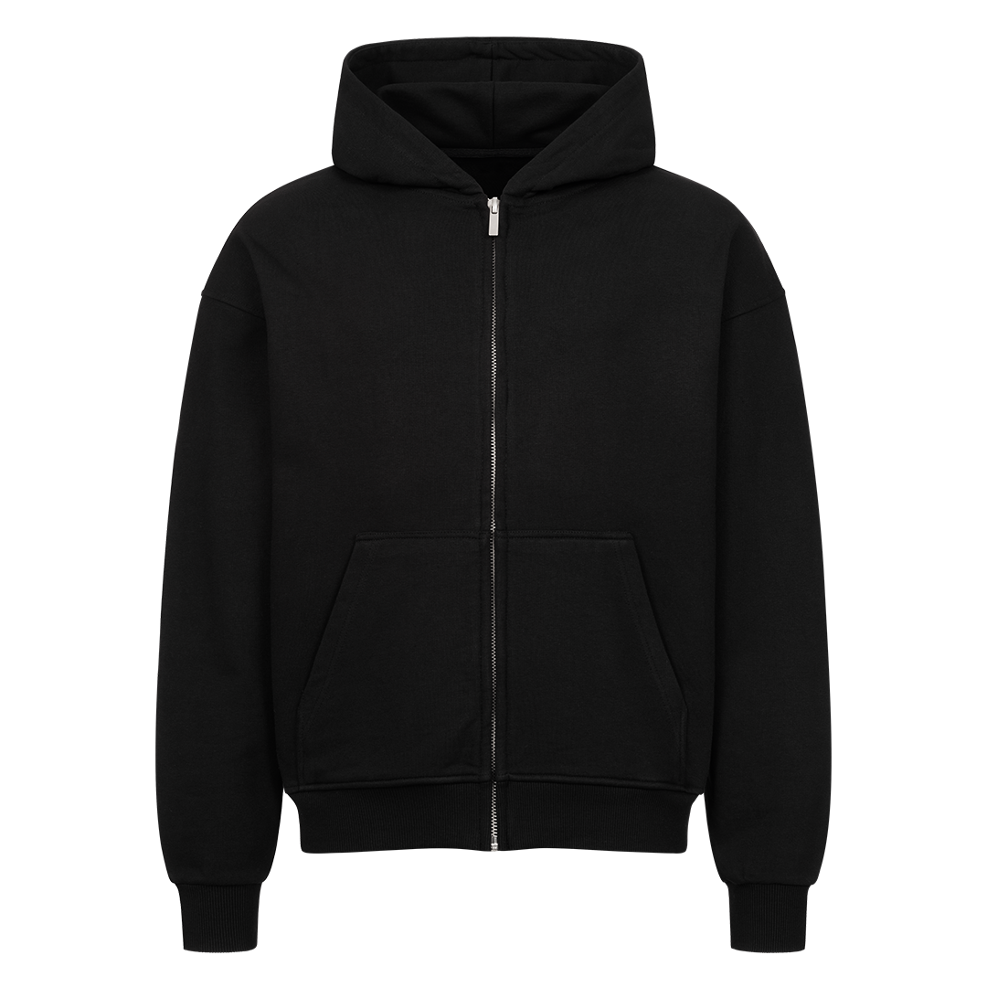 All Eyez On Muscles | Oversized Zipper Hoodie - Hoodie von MarketPrint | bulkozen | SKU: T0ZR067K