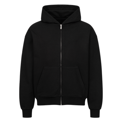 All Eyez On Muscles | Oversized Zipper Hoodie - Hoodie von MarketPrint | bulkozen | SKU: T0ZR067K