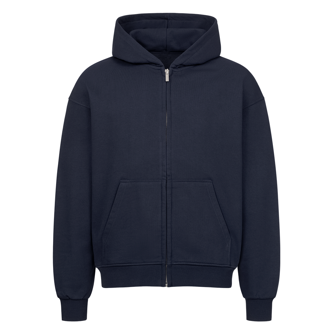 No Pain | Oversized Zipper Hoodie