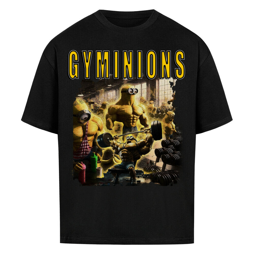 Gyminions | Oversized Shirt - T-Shirt von MarketPrint | bulkozen | SKU: K3XL5JBF