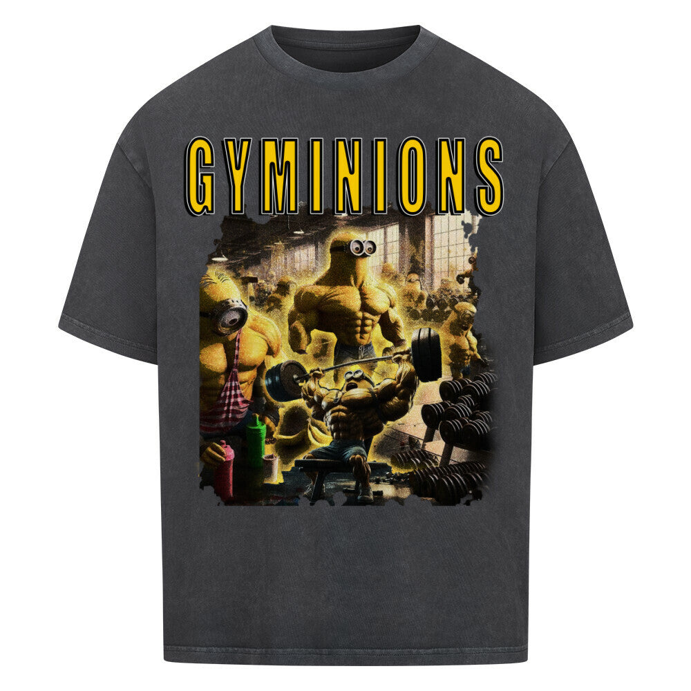 Gyminions | Oversized Shirt - T-Shirt von MarketPrint | bulkozen | SKU: U3OQCOCN