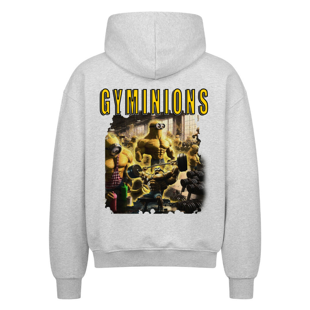 Gyminions | Oversized Zipper Hoodie - Hoodie von MarketPrint | bulkozen | SKU: 4GJMAN8D