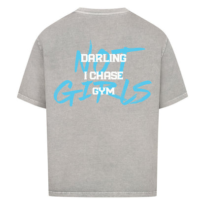 I Chase Gym | Oversized Shirt - T-Shirt von MarketPrint | bulkozen | SKU: NBTH35H0