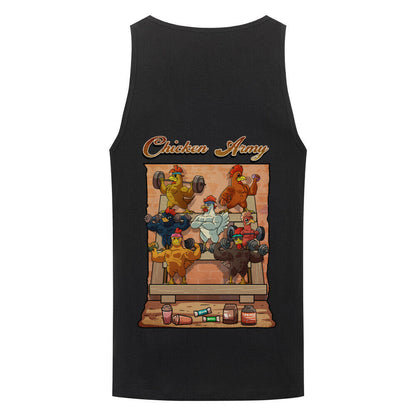 Chicken Army | Tanktop - T-Shirt von MarketPrint | bulkozen | SKU: POFHP7V1