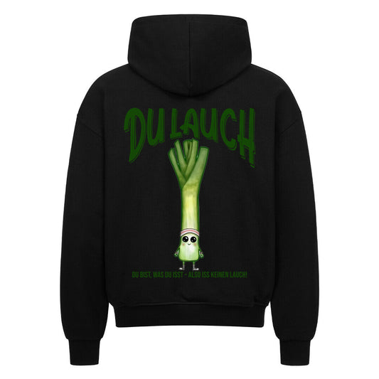 Du Lauch | Oversized Zipper Hoodie - Hoodie von MarketPrint | bulkozen | SKU: 472EOYDN