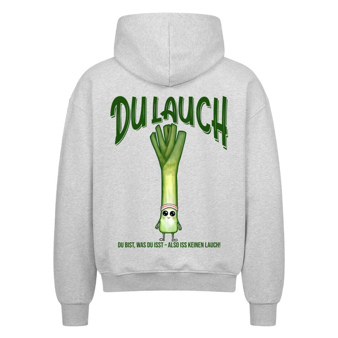 Du Lauch | Oversized Zipper Hoodie - Hoodie von MarketPrint | bulkozen | SKU: 4M85SAHC