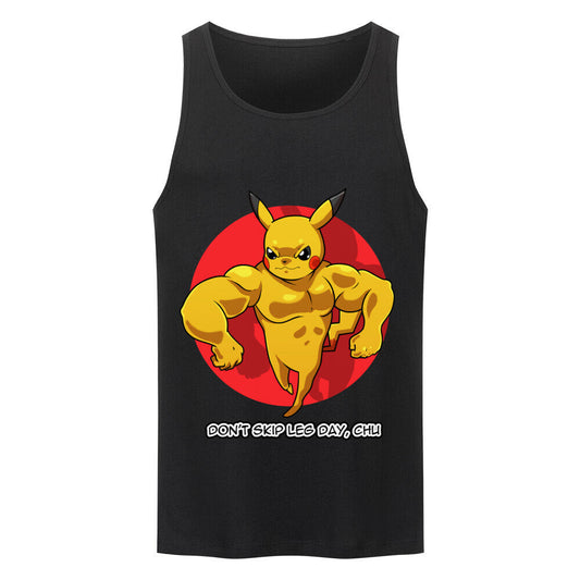 Don't Skip Leg Day, Chu | Tanktop - T-Shirt von MarketPrint | bulkozen | SKU: ER95O0KW