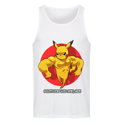 Don't Skip Leg Day, Chu | Tanktop - T-Shirt von MarketPrint | bulkozen | SKU: W9EX20E4