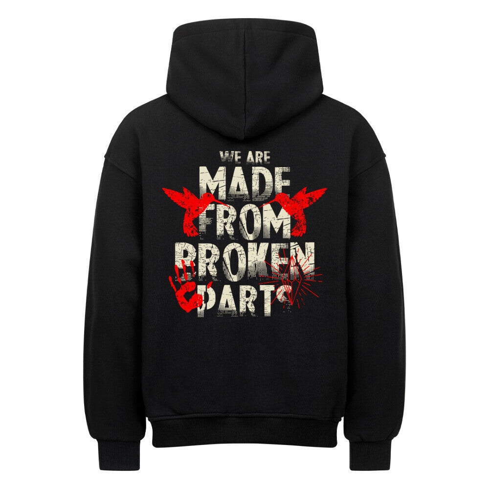 Broken Parts | Oversized Hoodie - Hoodie von MarketPrint | bulkozen | SKU: OQ54FTU3