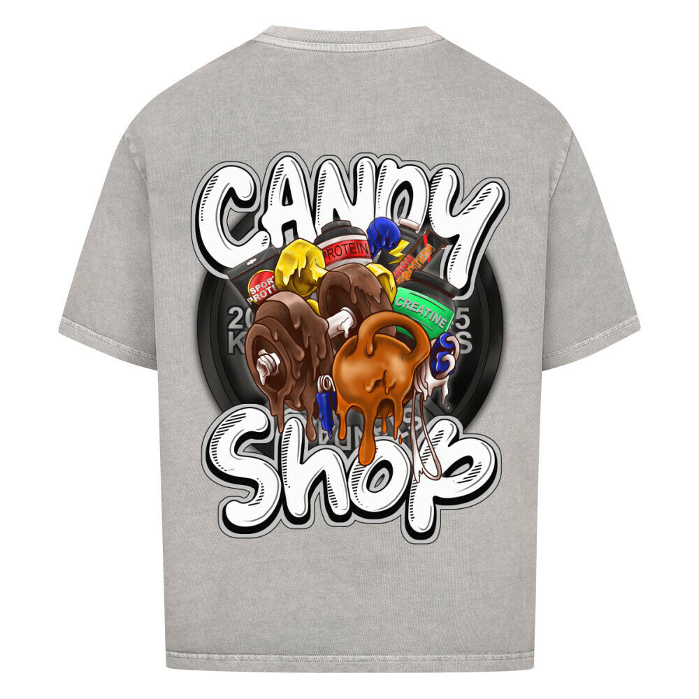 Candy Shop | Oversized Shirt - T-Shirt von MarketPrint | bulkozen | SKU: 3J63K9JN