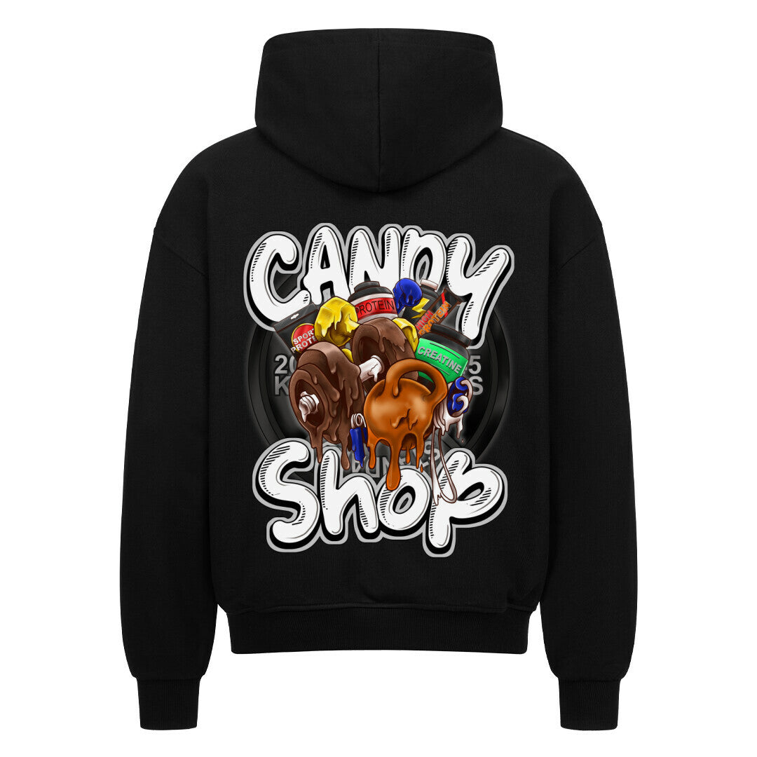 Candy Shop | Oversized Zipper Hoodie - Hoodie von MarketPrint | bulkozen | SKU: 0E2N4E4M