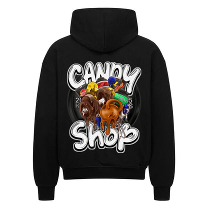 Candy Shop | Oversized Zipper Hoodie - Hoodie von MarketPrint | bulkozen | SKU: 0E2N4E4M