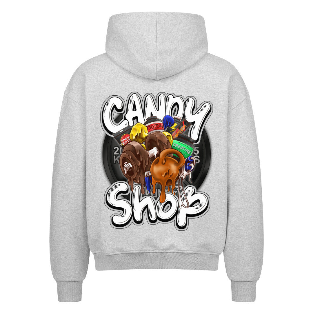 Candy Shop | Oversized Zipper Hoodie - Hoodie von MarketPrint | bulkozen | SKU: 9F6O4AGV