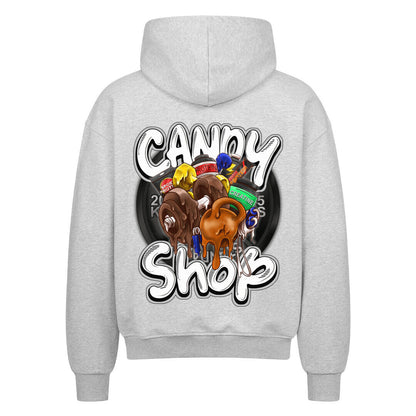 Candy Shop | Oversized Zipper Hoodie - Hoodie von MarketPrint | bulkozen | SKU: 9F6O4AGV