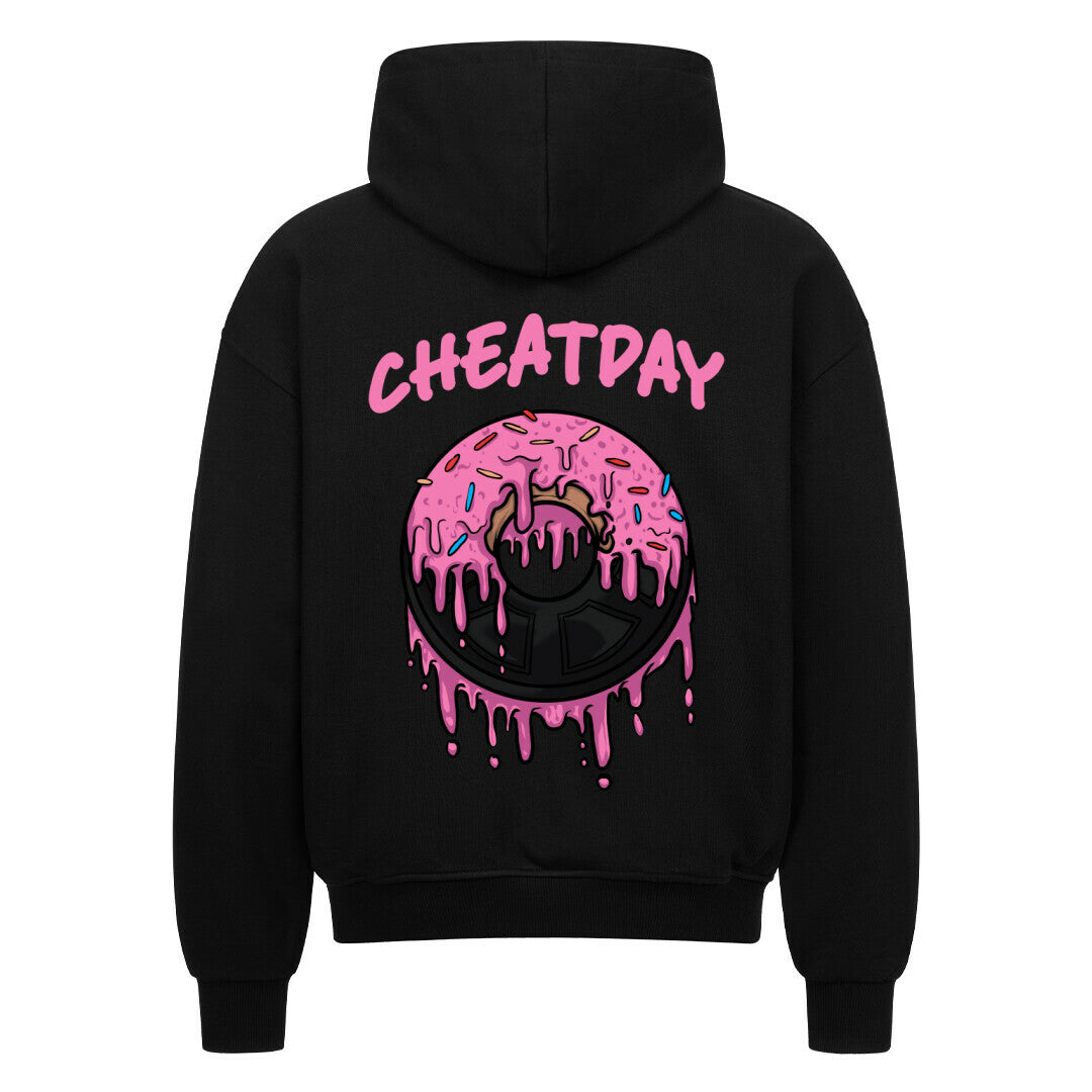 Cheatday | Oversized Zipper Hoodie - Hoodie von MarketPrint | bulkozen | SKU: WH9VLTVE