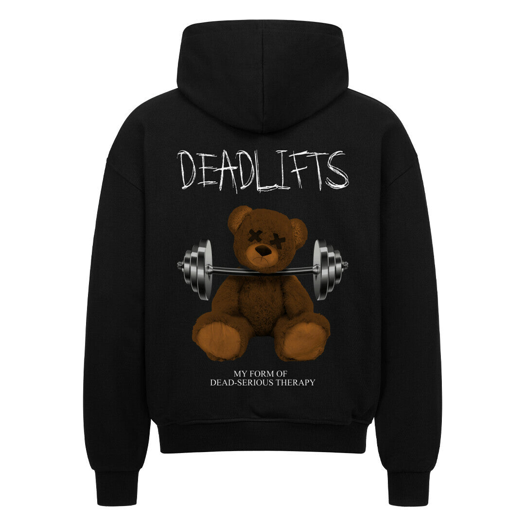 Deadlifts | Oversized Zipper Hoodie - Hoodie von MarketPrint | bulkozen | SKU: DH6E63T7