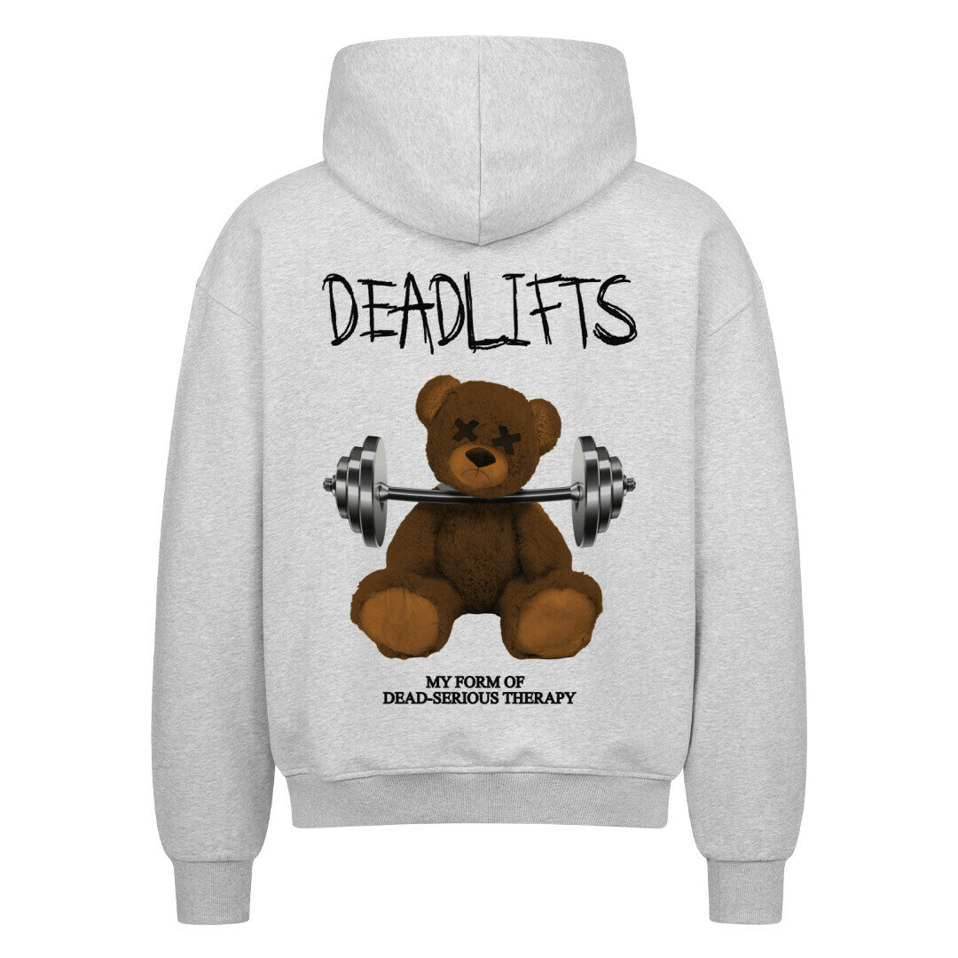 Deadlifts | Oversized Zipper Hoodie - Hoodie von MarketPrint | bulkozen | SKU: NRLU2Q82