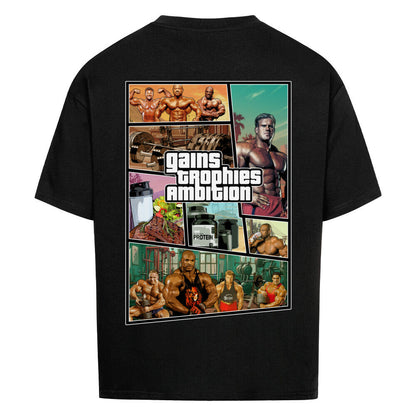 GTA | Oversized Shirt - T-Shirt von MarketPrint | bulkozen | SKU: TKRFTHPG