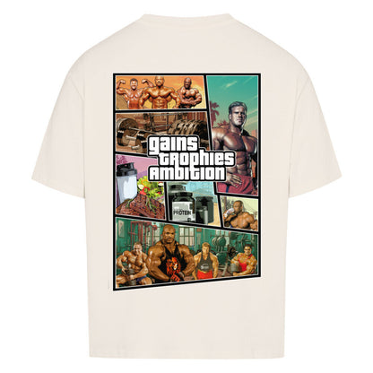 GTA | Oversized Shirt - T-Shirt von MarketPrint | bulkozen | SKU: 2DQ8H0EW