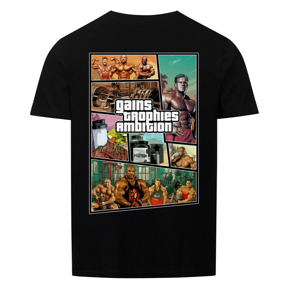 GTA | Basic Shirt Unisex - T-Shirt von MarketPrint | bulkozen | SKU: 4W6RK13R