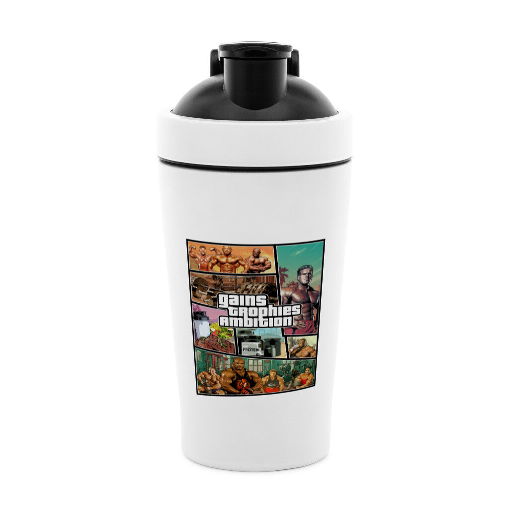 GTA | Fitness - Shaker - Mug von MarketPrint | bulkozen | SKU: YJ0SNURU