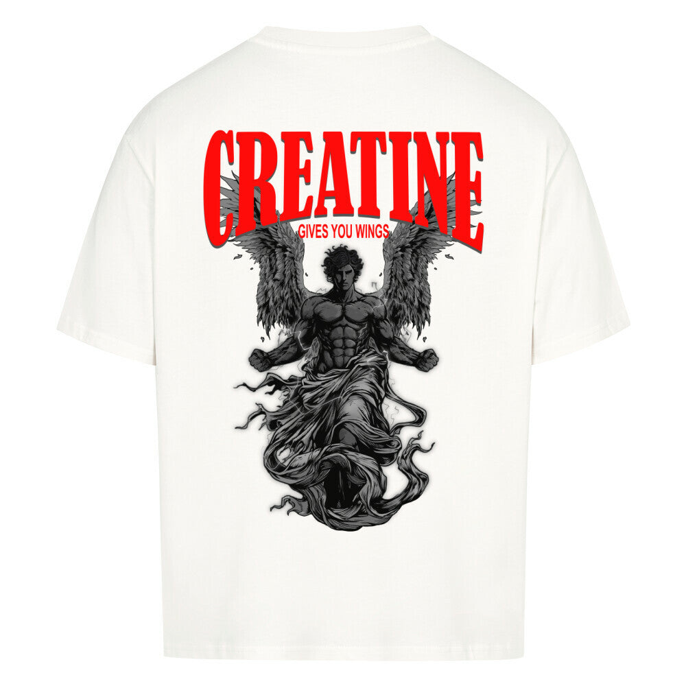 Creatin Gives You Wings | Oversized Shirt - T-Shirt von MarketPrint | bulkozen | SKU: 3WPN61B5