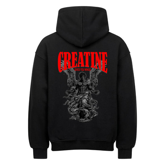 Creatin Gives You Wings | Oversized Hoodie - Hoodie von MarketPrint | bulkozen | SKU: 7BA518BH