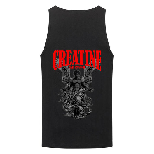 Creatin Gives You Wings | Organic Tanktop - T-Shirt von MarketPrint | bulkozen | SKU: K76AK6XU