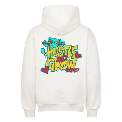 Hustle and Grow | Oversized Hoodie - Hoodie von MarketPrint | bulkozen | SKU: Z4SUEVWC