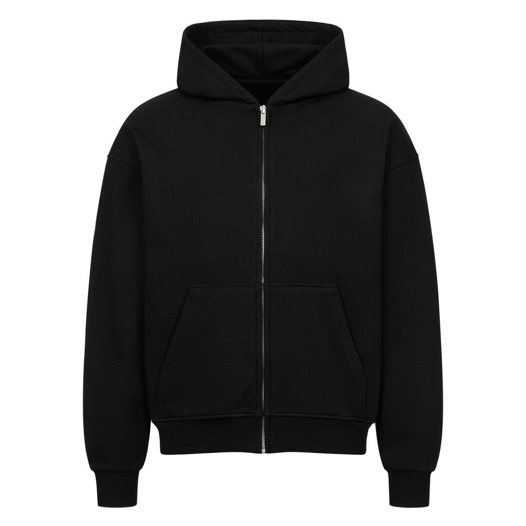 Born To Build Yourself | Oversized Zipper Hoodie - Hoodie von MarketPrint | bulkozen | SKU: JU5HA4BF