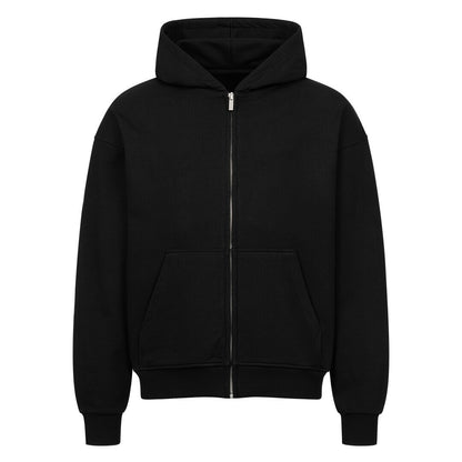 Born To Build Yourself | Oversized Zipper Hoodie - Hoodie von MarketPrint | bulkozen | SKU: JU5HA4BF