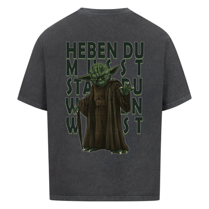 Heben Du Musst | Oversized Shirt - T-Shirt von MarketPrint | bulkozen | SKU: N3E4V9PM