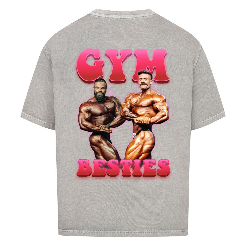 Gym Besties | Oversized Shirt - T-Shirt von MarketPrint | bulkozen | SKU: K4ZBQ4GF