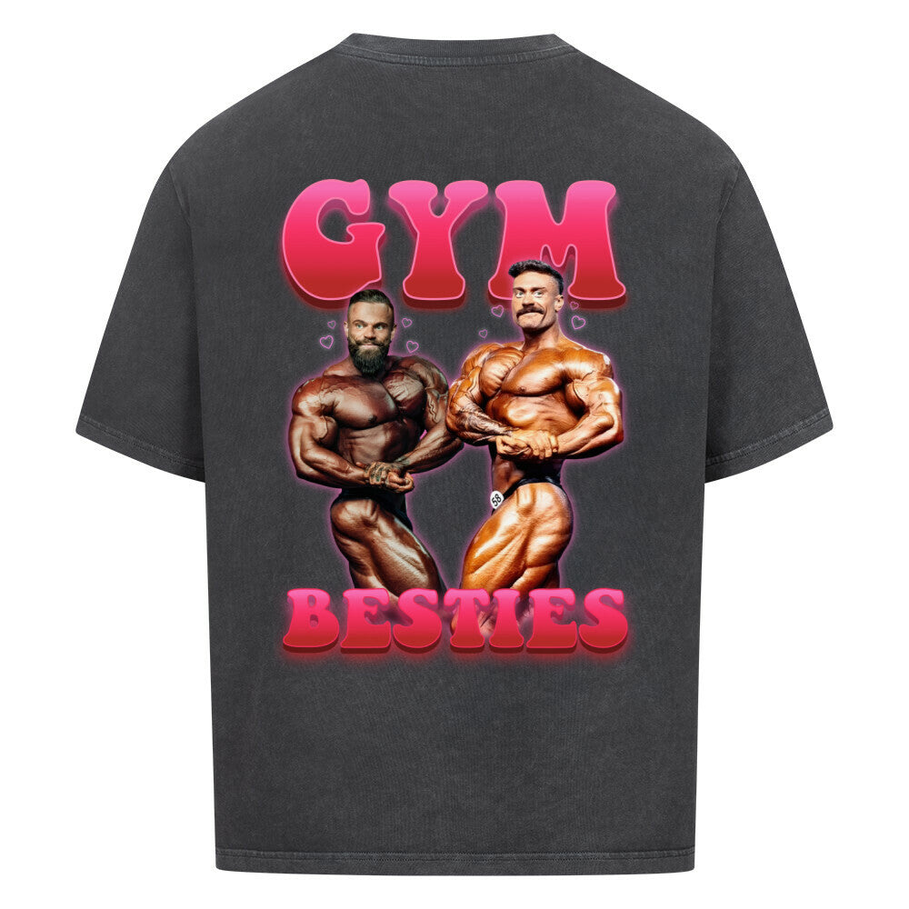 Gym Besties | Oversized Shirt - T-Shirt von MarketPrint | bulkozen | SKU: OPO4M0H4