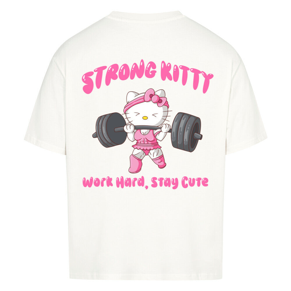 Strong Kitty | Oversized Shirt