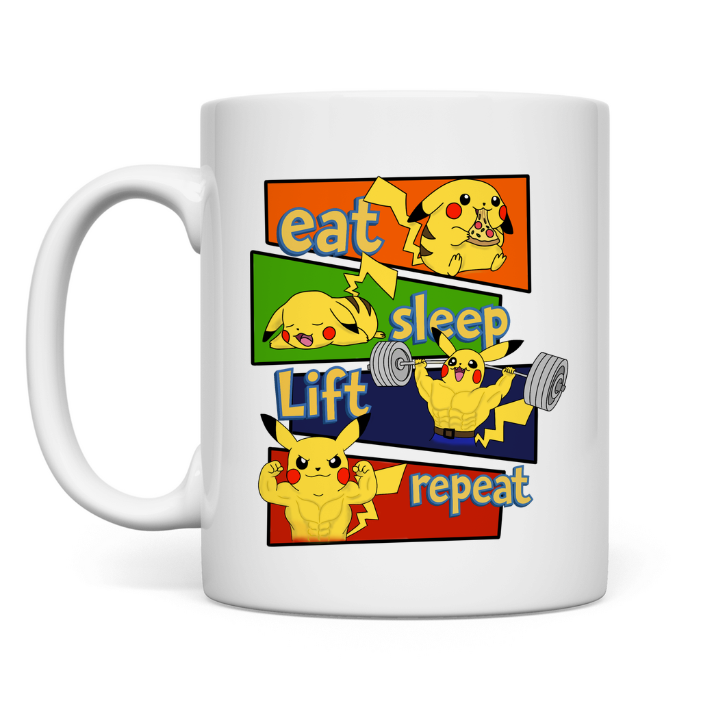 Eat Sleep Lift Repeat | Cup
