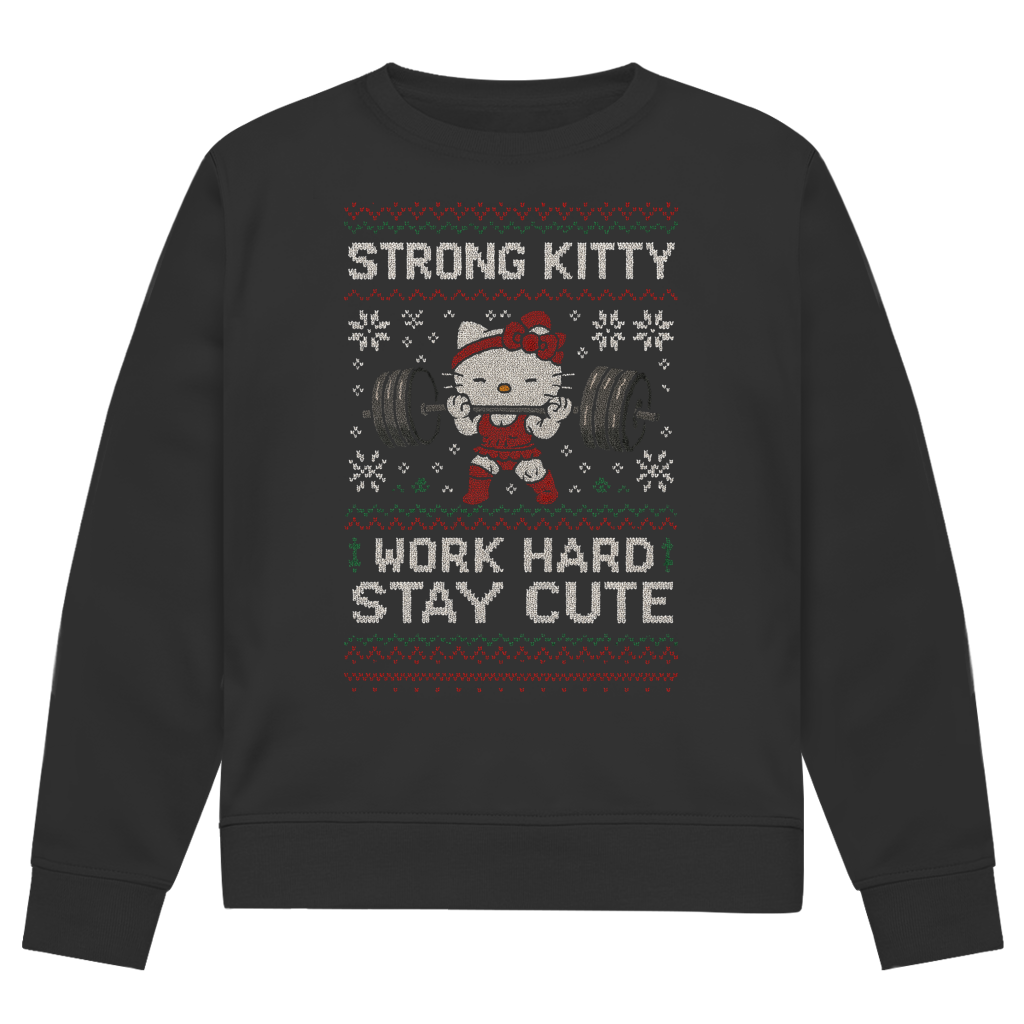 Strong Kitty Ugly | Sweatshirt (front print)