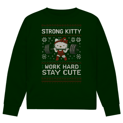 Strong Kitty Ugly | Sweatshirt (front print)