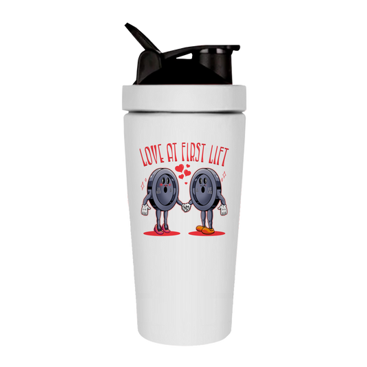 Love At First Lift | Stainless steel shaker