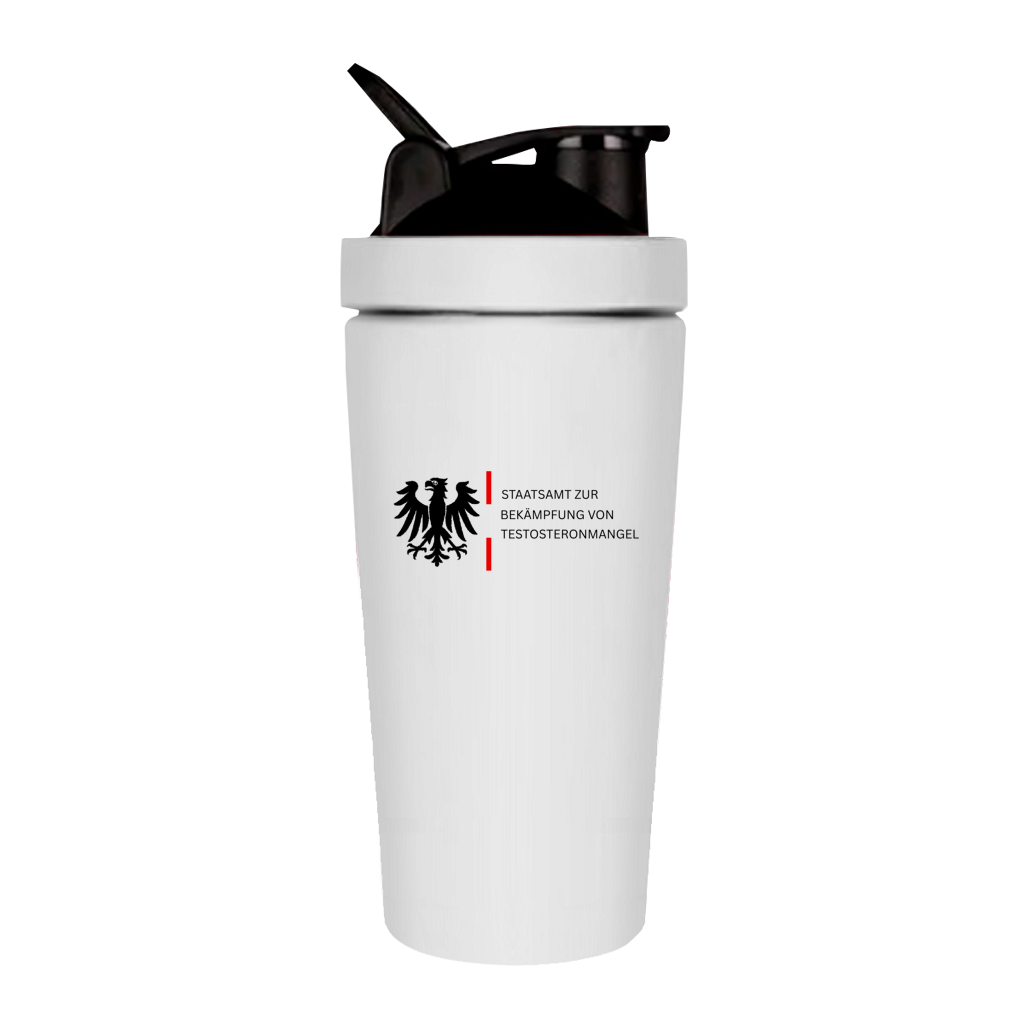 Testosterone deficiency | Stainless steel shaker
