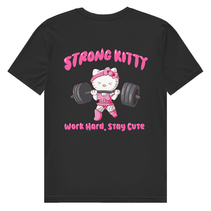 Men's Premium Organic T-Shirt Strong Kitty
