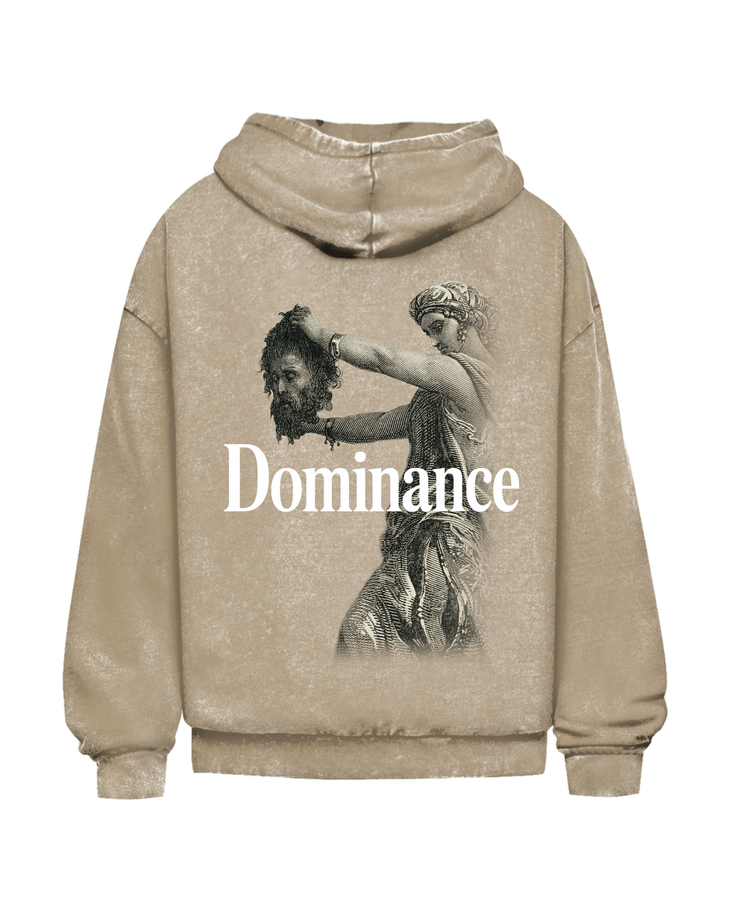 Dominance | Oversized washed hoodie