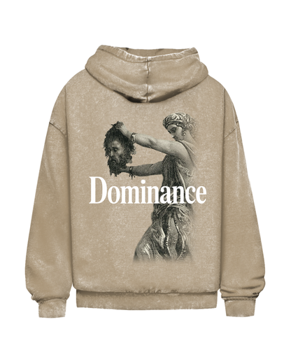 Dominance | Oversized washed hoodie